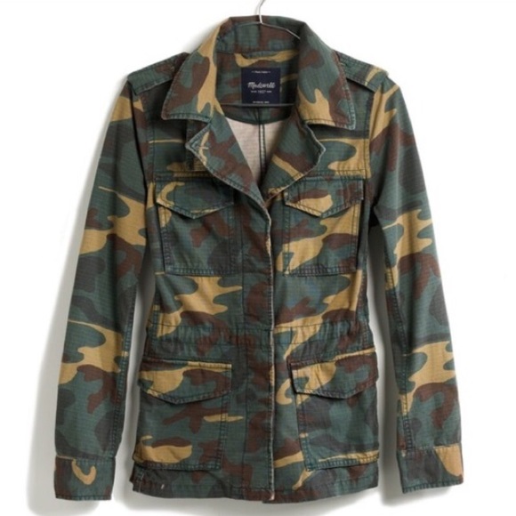 madewell camo jacket